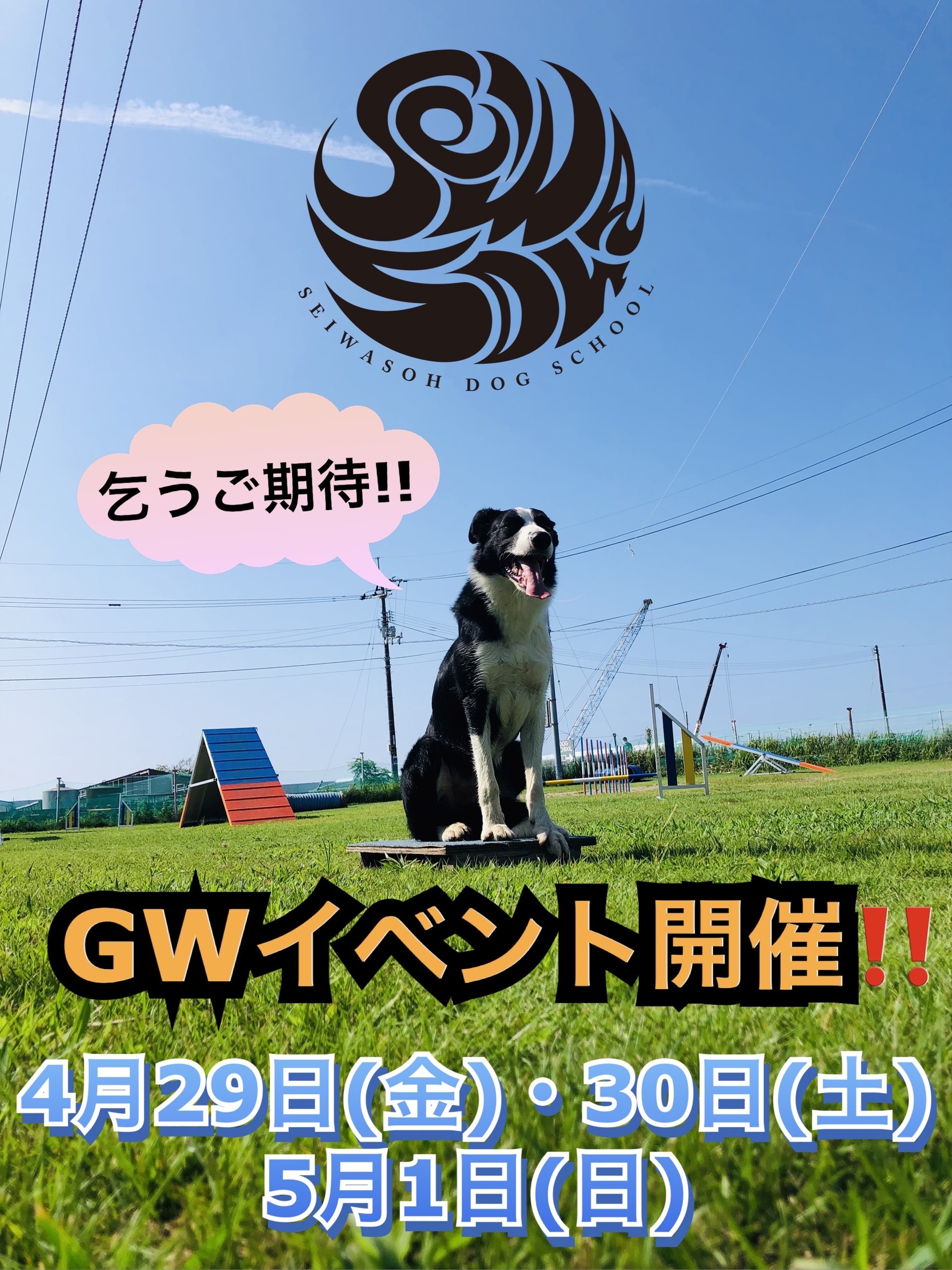 【告知】ゴールデンウィークイベント開催します!! 【告知】ゴールデンウィークイベント開催します!!