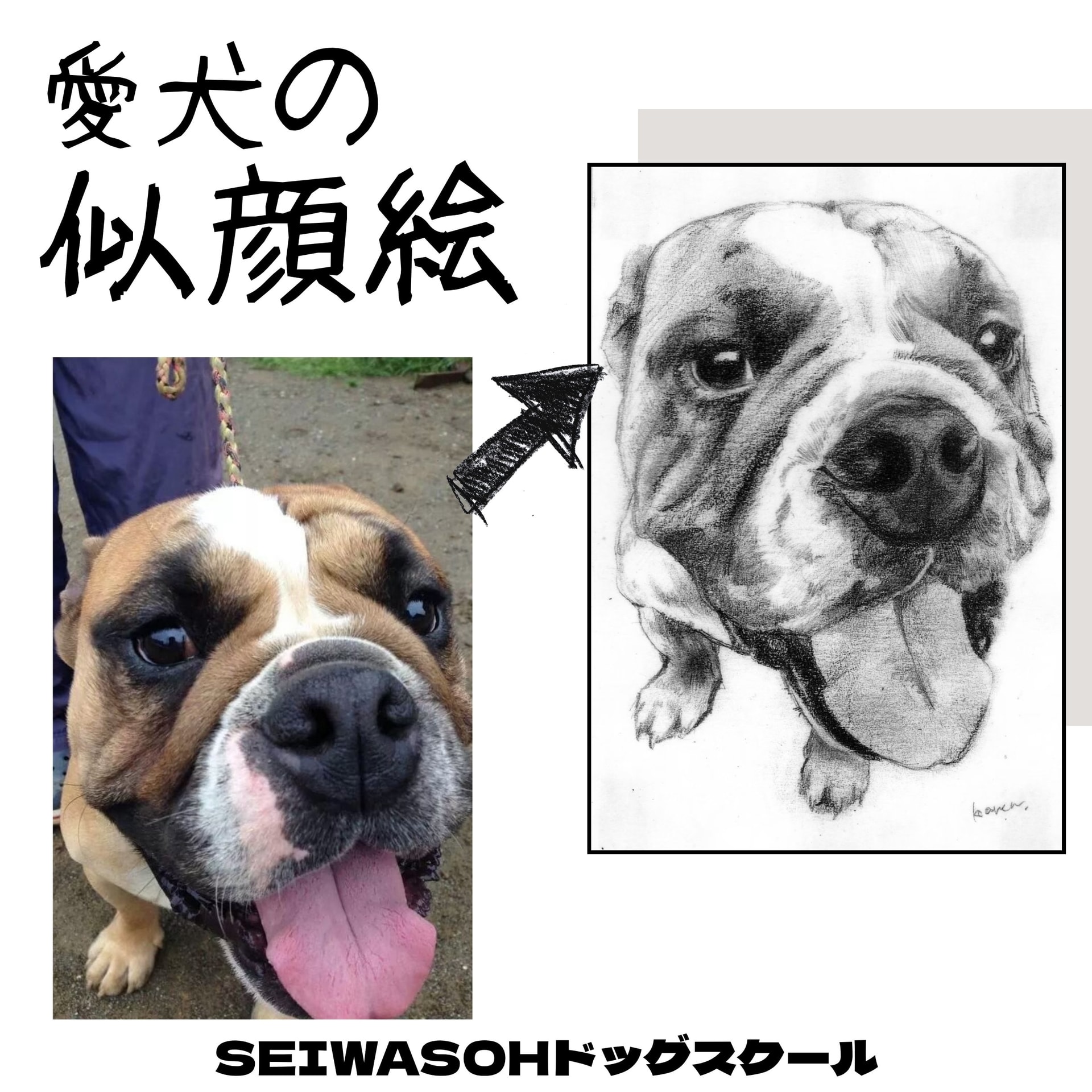愛犬の似顔絵、描かせていただきます✍ 愛犬の似顔絵、描かせていただきます✍